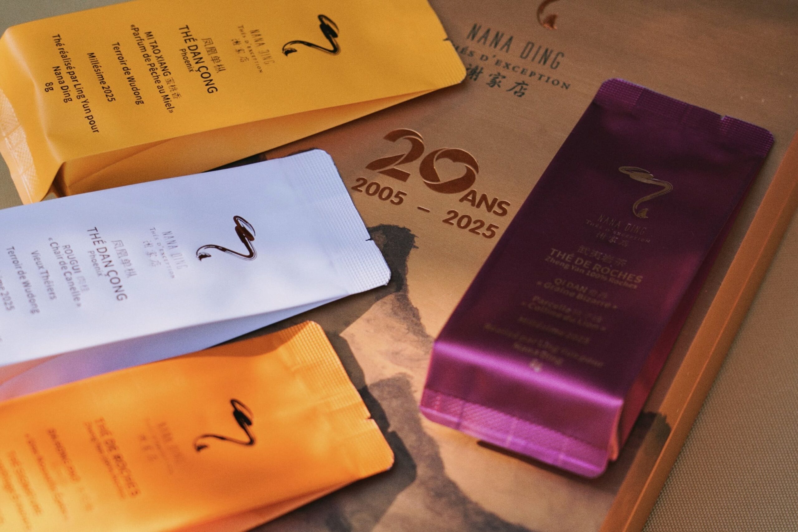 Coffret Thés de Roches et Thés Dan Cong 2